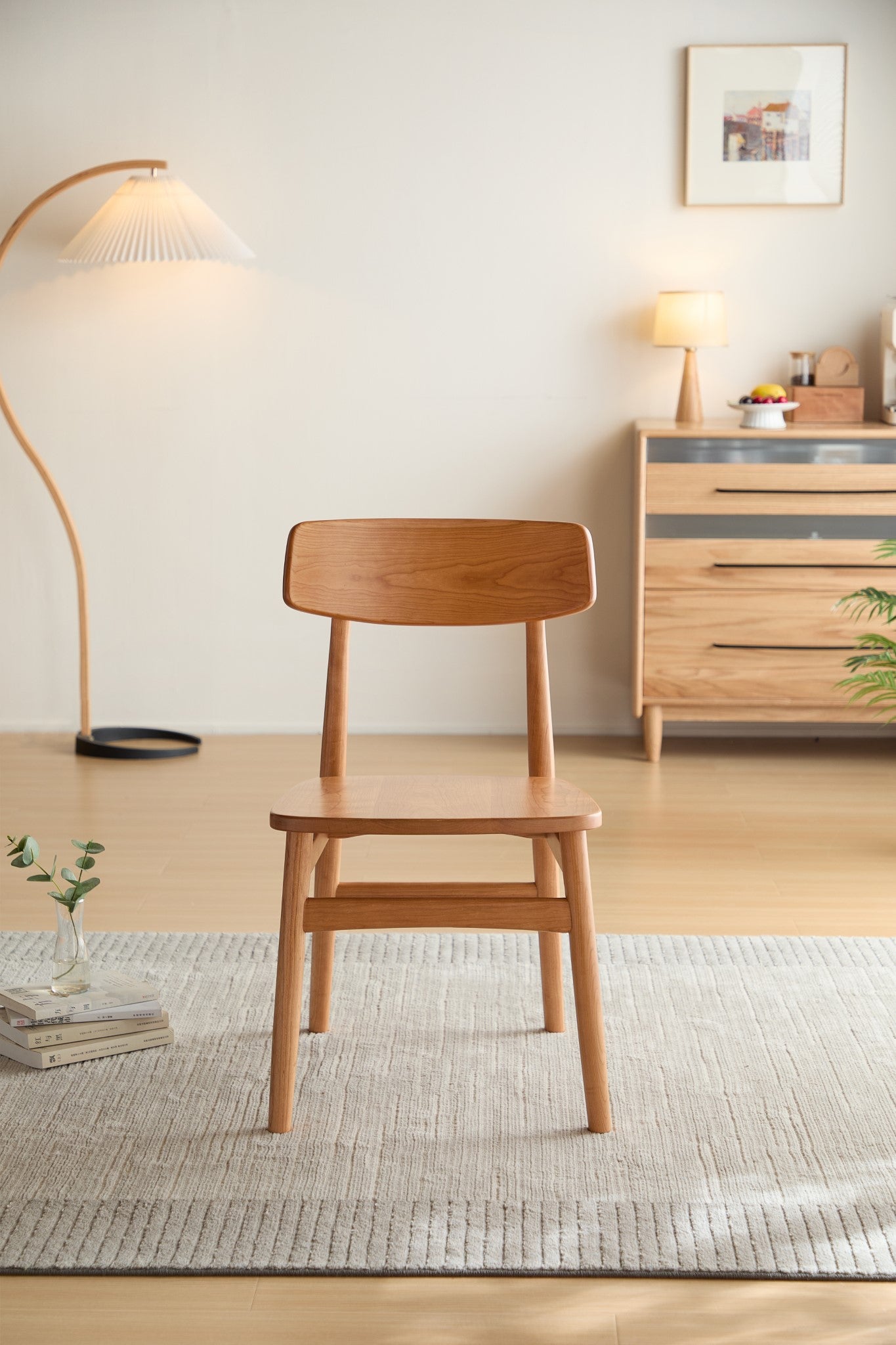 Tavero Solid Wood Dining Chairs (set of 2) - Main Image