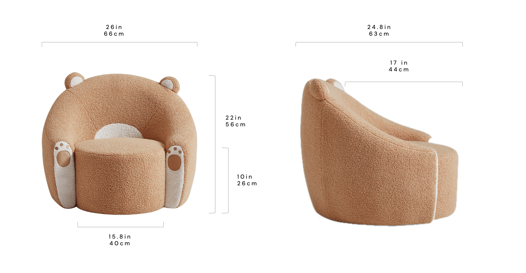 Teddy Kids Chair
