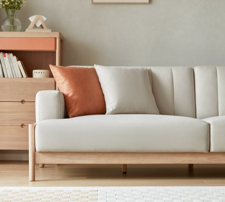 Elga Wood Sofa