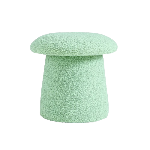 Mushroom Kids Boucle Stool