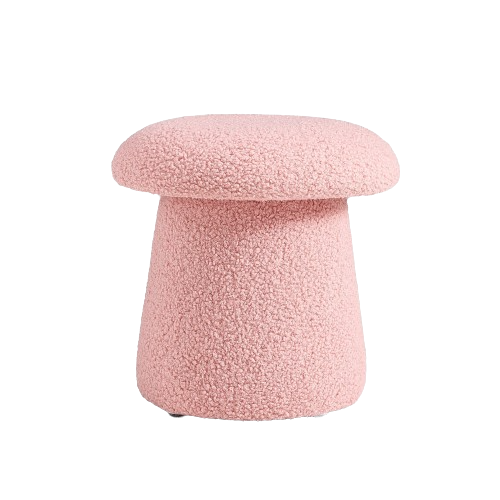 Mushroom Kids Boucle Stool