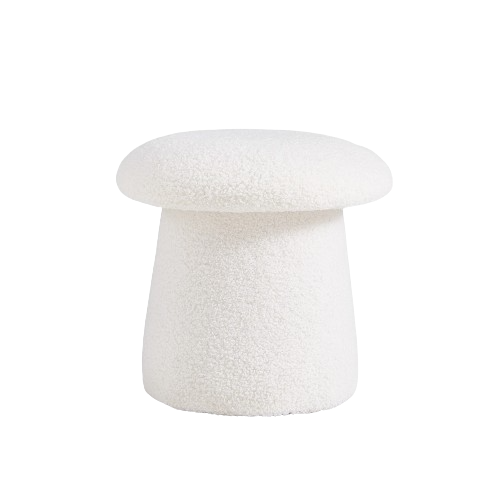 Mushroom Kids Boucle Stool