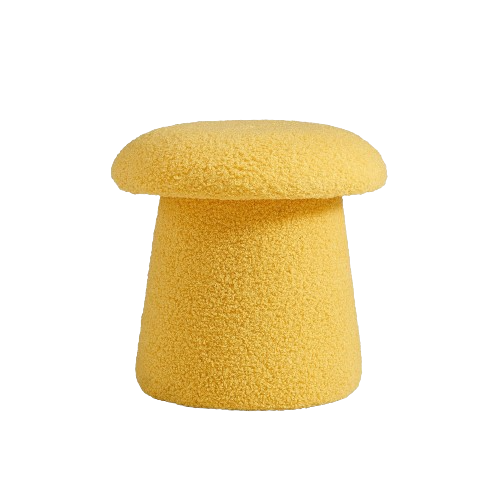 Mushroom Kids Boucle Stool