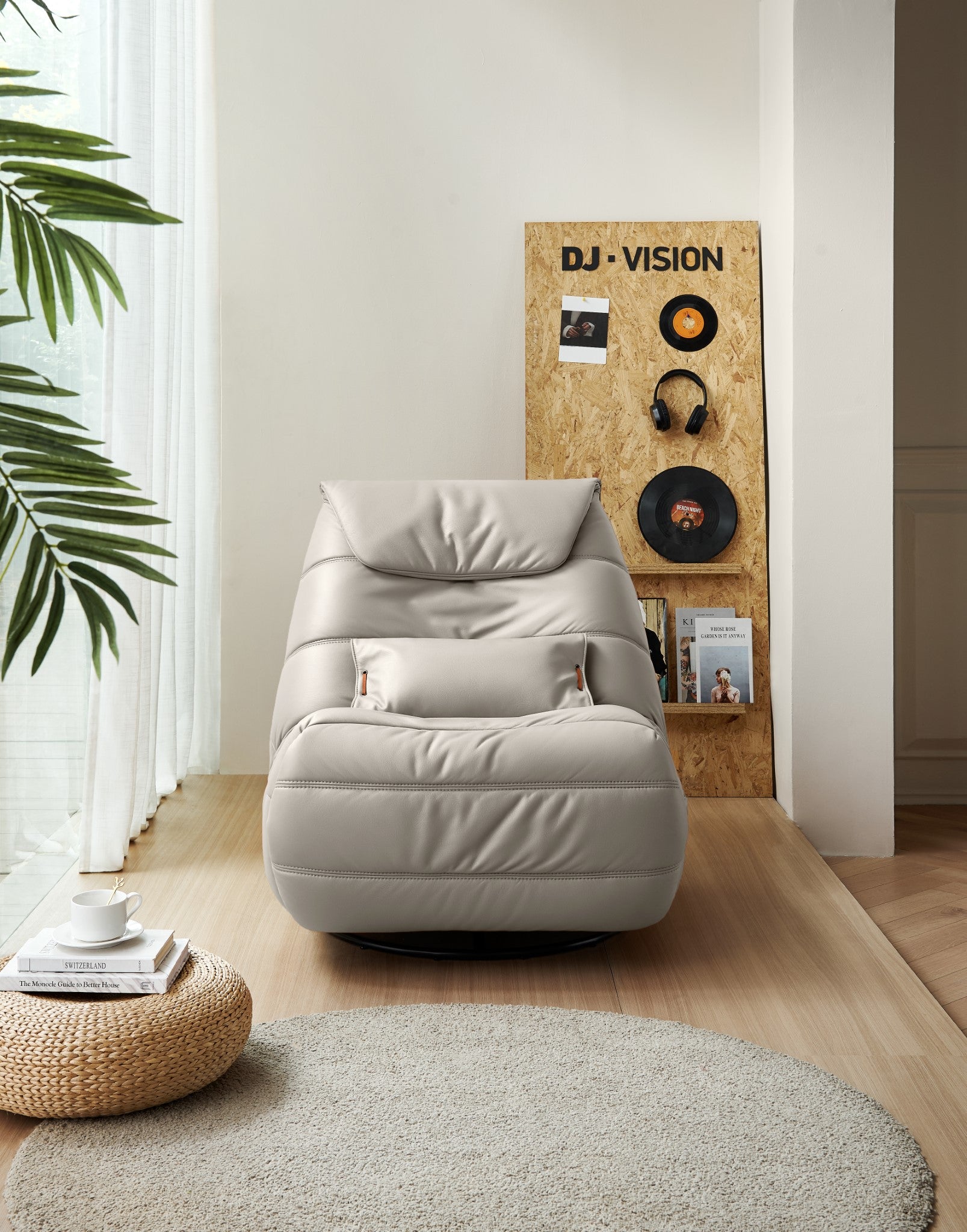 Ember Reclining Swivel Armchair