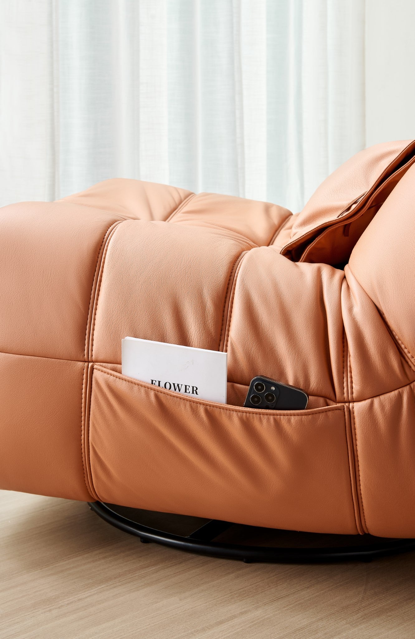 Ember Reclining Swivel Armchair