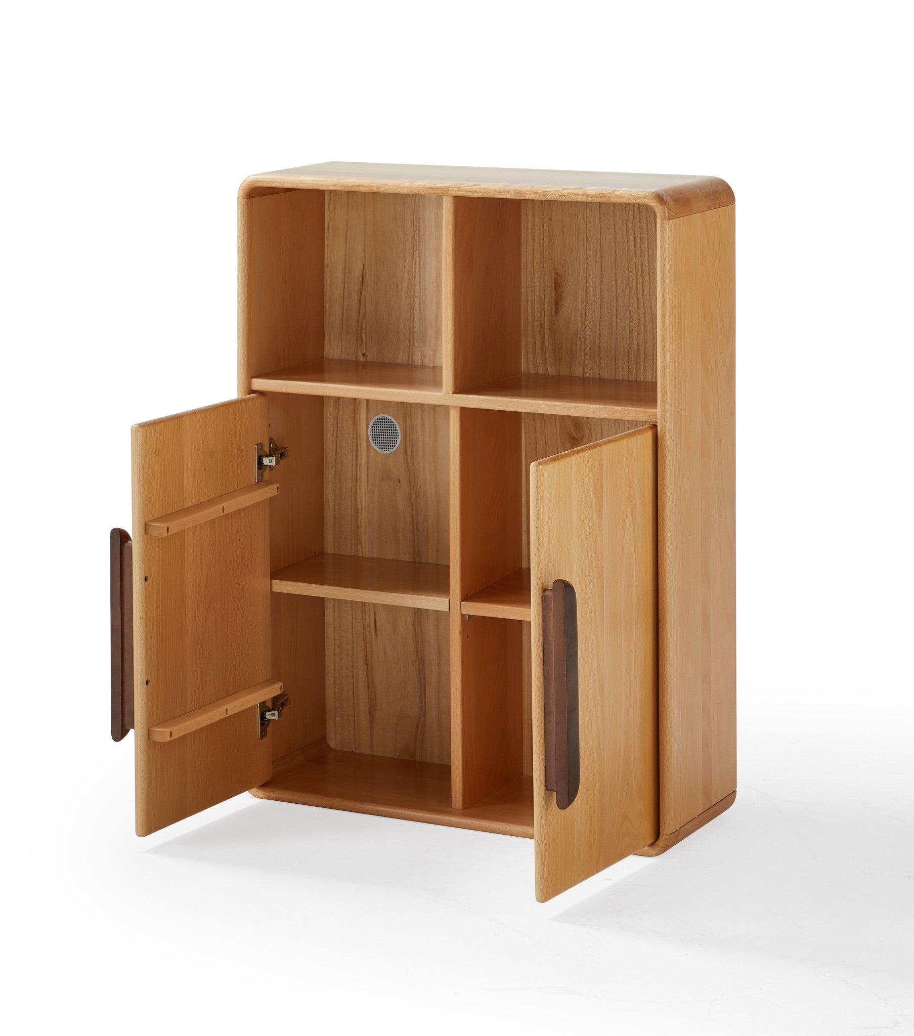 Mori 6 Grid Kids Bookcase (with doors)