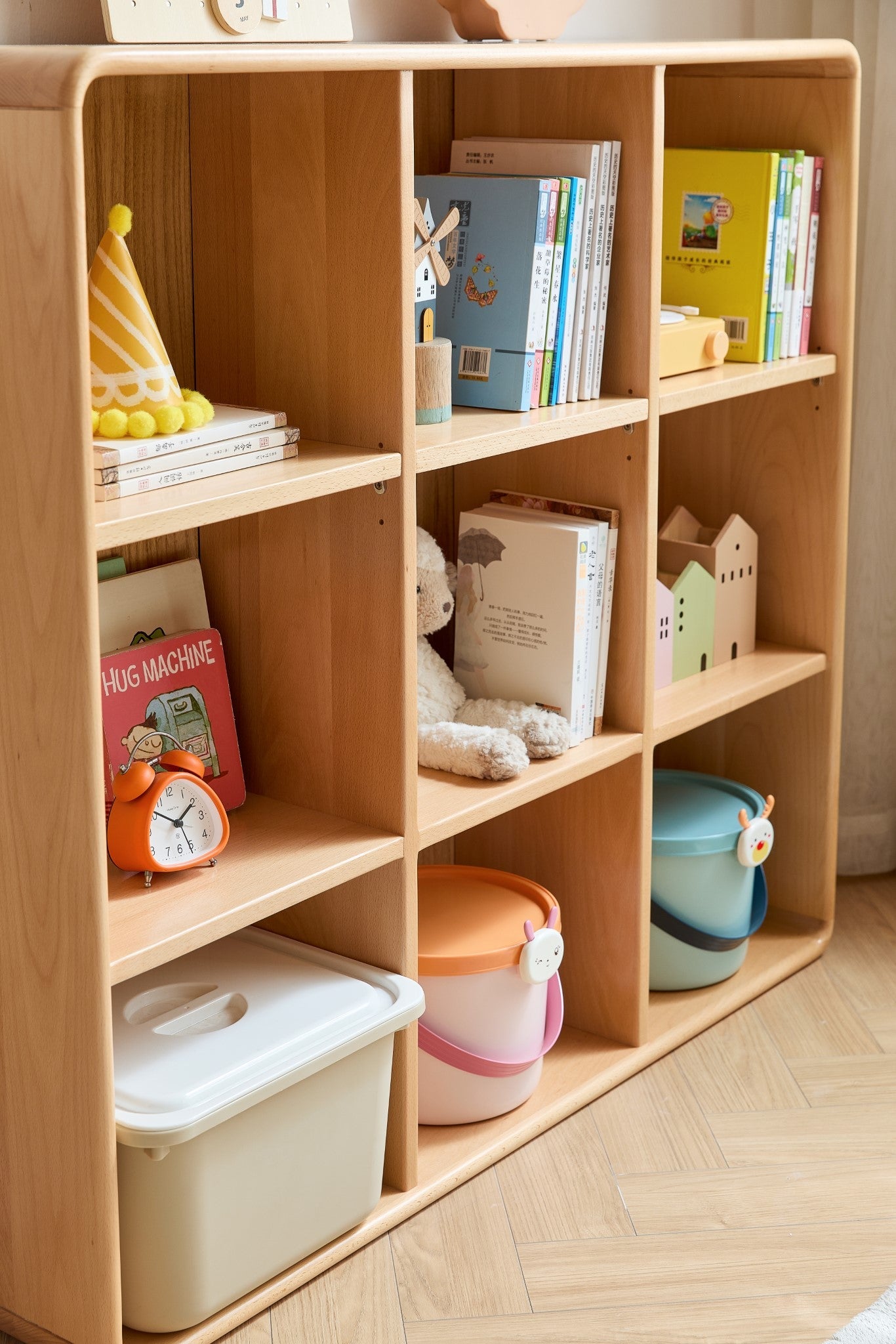 Mori 9 Grid Kids Bookcase