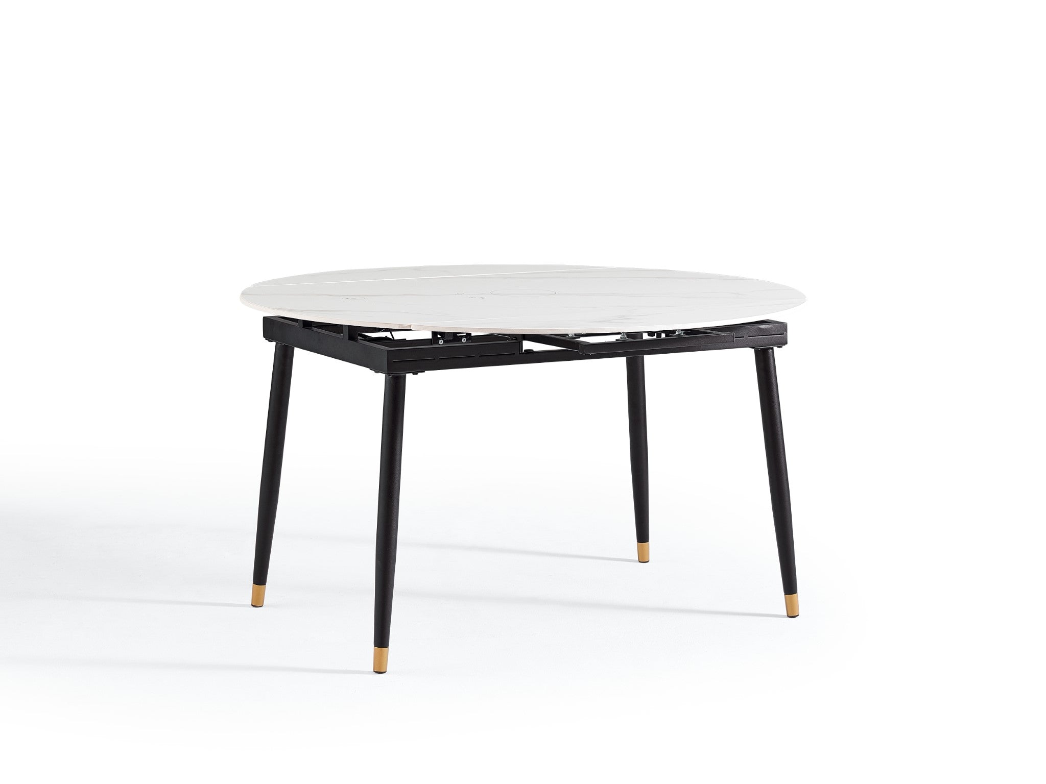 Orlyn Extendable Dining Table (with Built-in Wireless Charger + Induction Cooker)