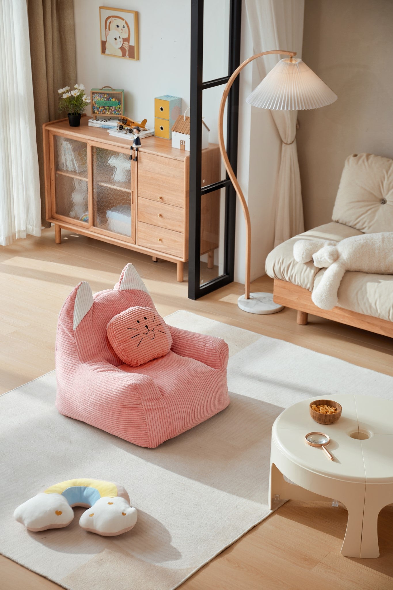 Kitty Kids Bean Bag Chair