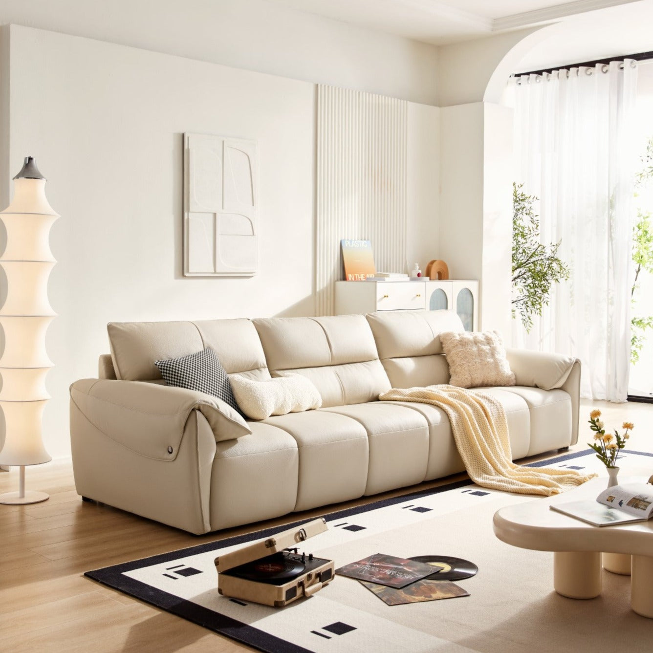 Sydney Leather Sofa