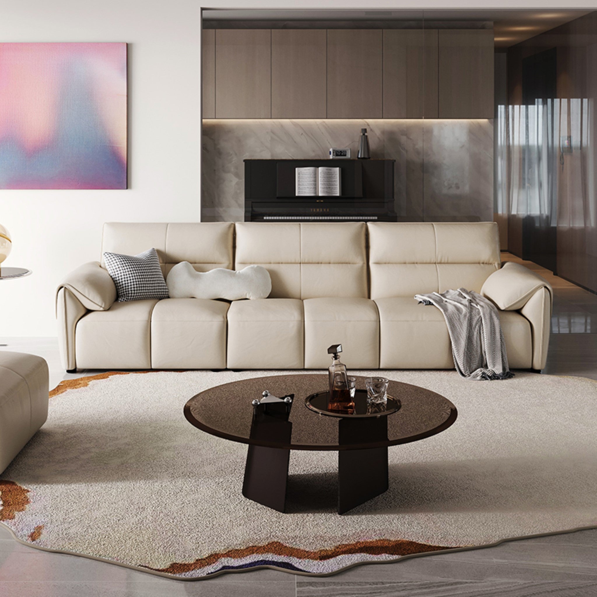 Sydney Leather Sofa